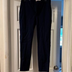 Banana Republic Women's Navy Sloan Slim Ankle Pants